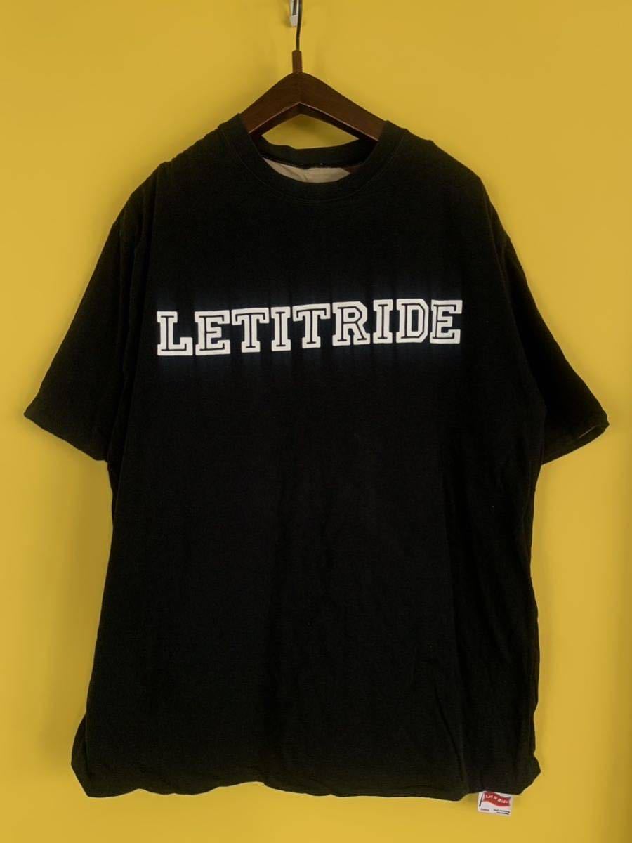 Let it Ride Tシャツ カモ柄 リバーシブル 裏原 ストリート 00sの画像8
