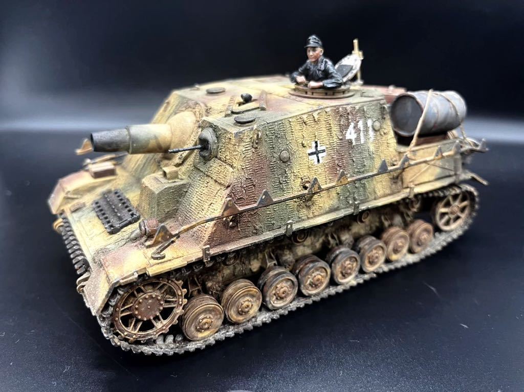 1/35 ドイツⅣ号突撃戦車 ブルムベア後期型 塗装済完成品(ツィン