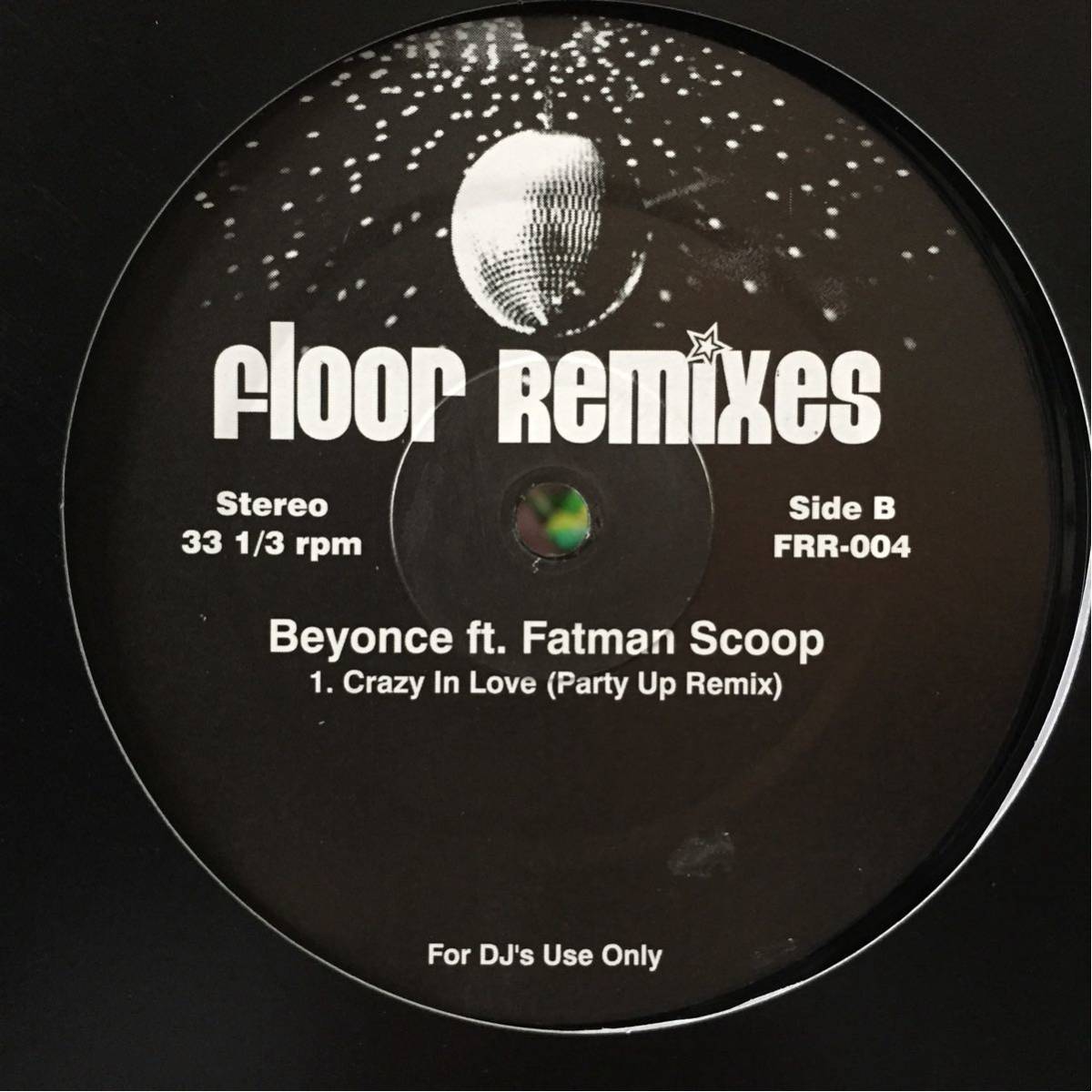 【この盤オンリーRemix】Beyonce ”Deja Vu ft. Jay-Z” ” Crazy In Love ft. Fatman Scoop” Floor Remixes_画像2