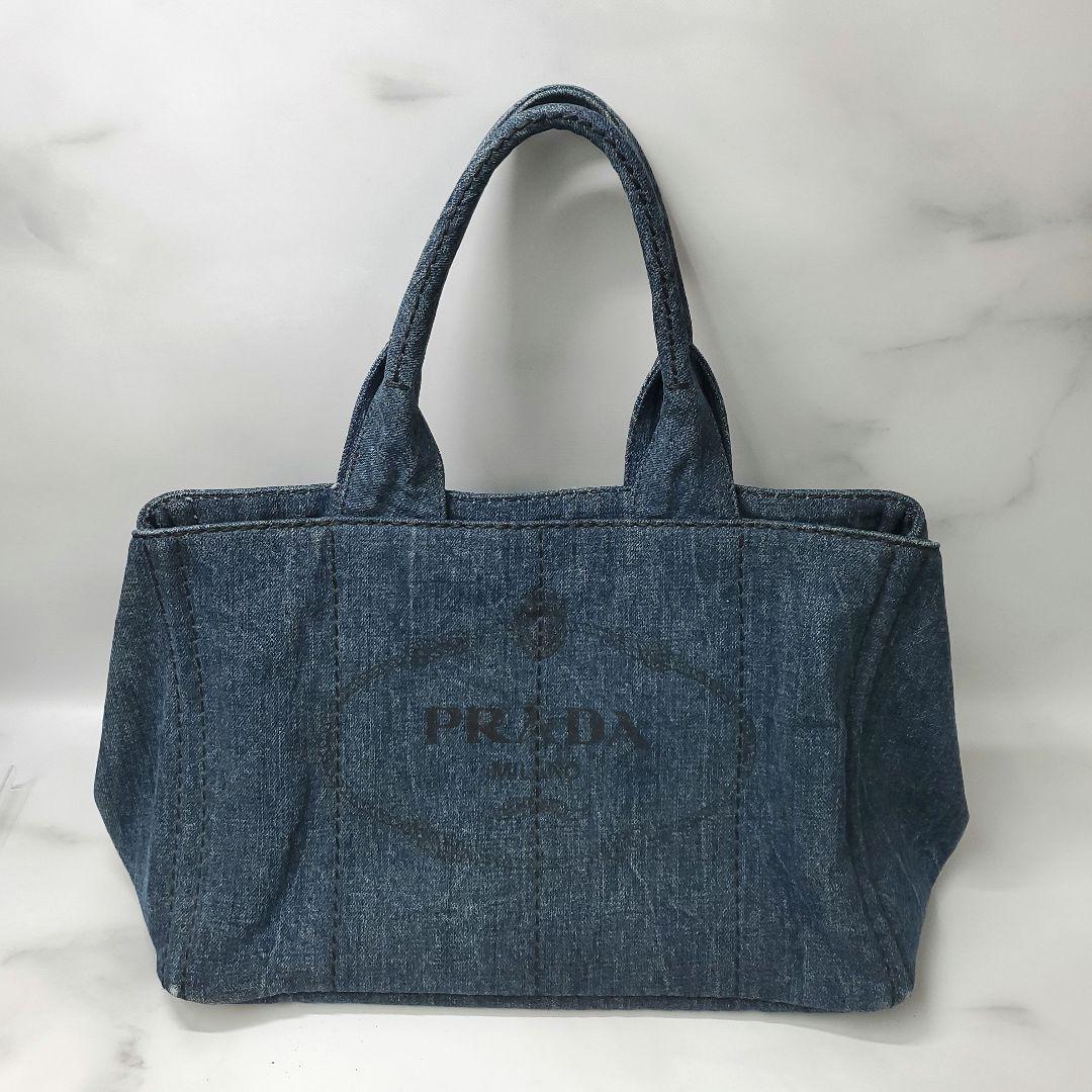 季節のおすすめ商品 【中古】MM113 PRADA トートバッグ カナパ プラダ