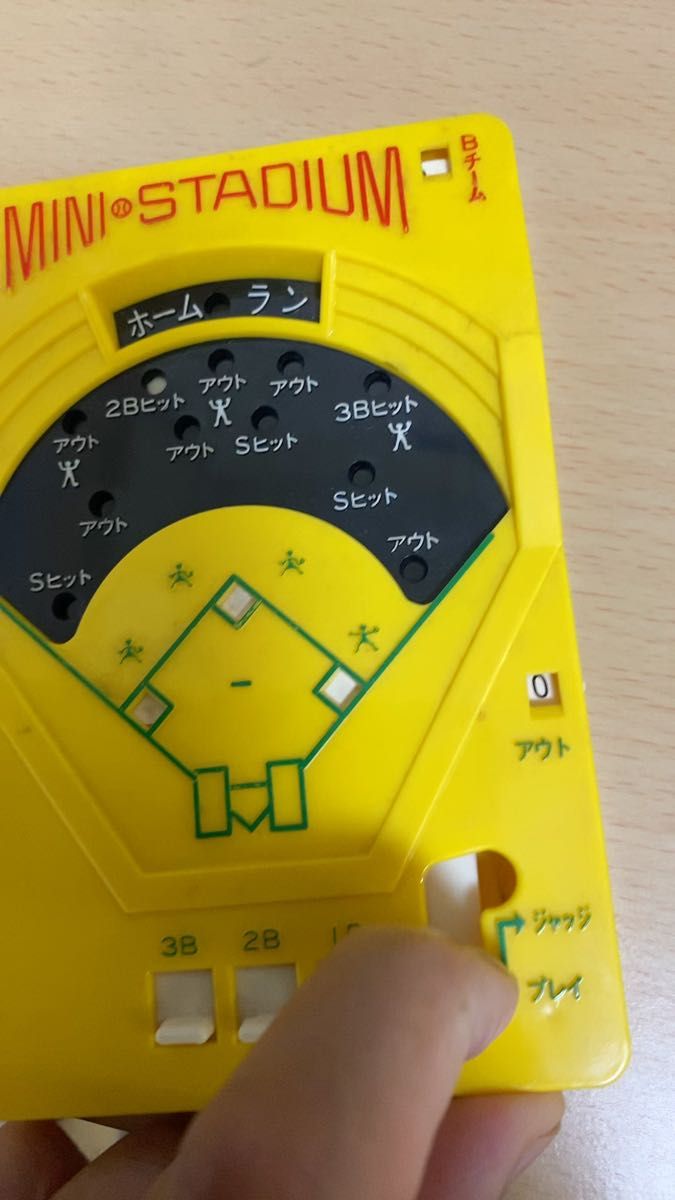 mini stadium レトロ 野球ゲーム 30年前の商品