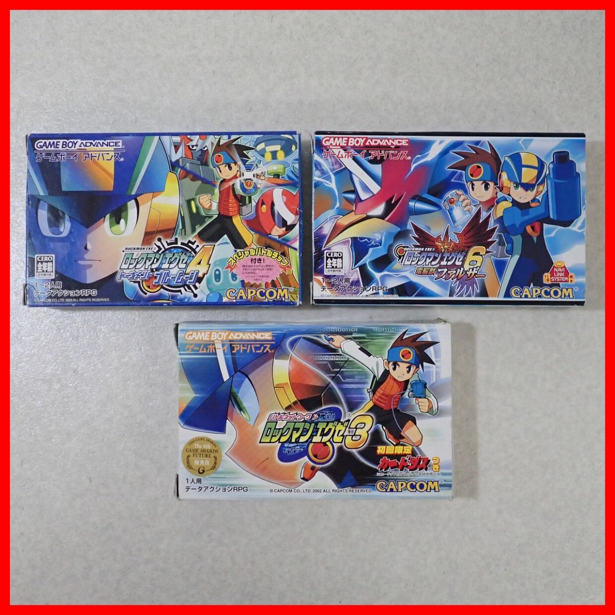 オンラインショップ ロックマンエグゼ GBA 10本セット BLACK ゲームボーイアドバンス ロールプレイング