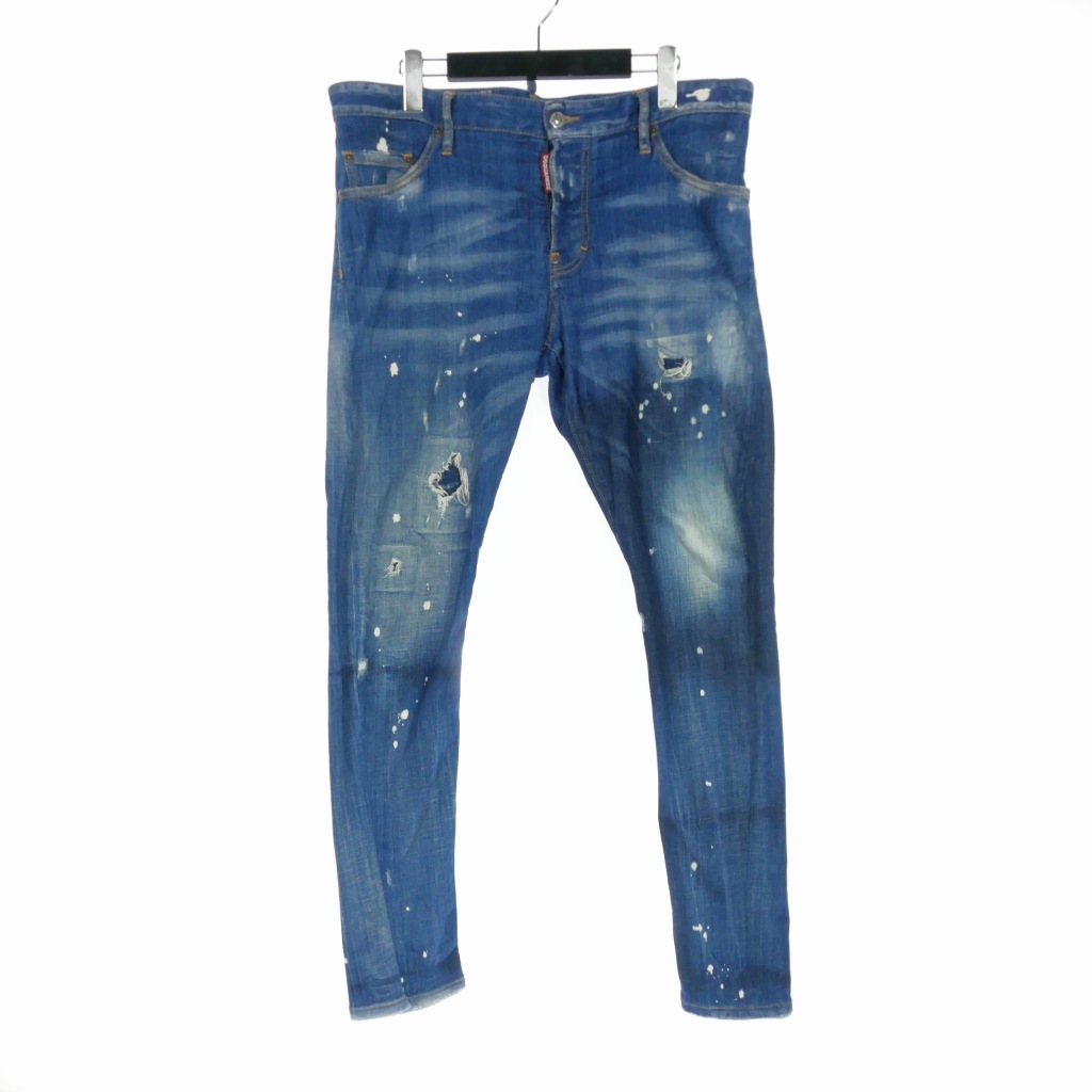 最安値で SLIM 16AW ディースクエアード DSQUARED2 JEAN インディゴ