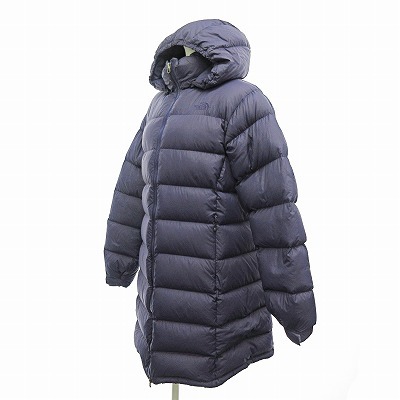 ザノースフェイス THE NORTH FACE 美品 NDW18153 ダウンコート ダウンジャケット フーディ 紫 L 0812 ■GY06 レディース_画像2