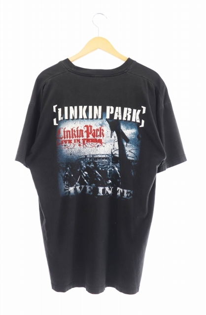 ヴィンテージ VINTAGE 00s 2003 LINKIN PARK リンキンパーク LIVE IN TEXAS T-SHIRT BOOTLEG ライブ イン テキサス ブートレグ Tシャツ バ_画像2