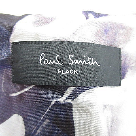 ポールスミス ブラック Paul Smith BLACK ジャケット テーラード 長袖 シングル 薄手 コットン 無地 42 ベージュ アウター /YY レディース_画像9