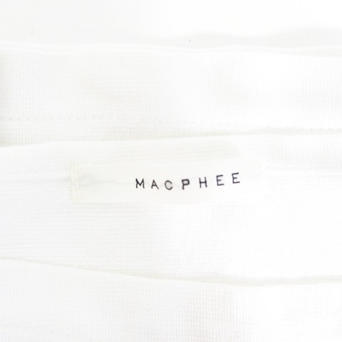  McAfee MACPHEE Tomorrowland автобус k рубашка длинный рукав хлопок лодка шея окантовка 1 белый голубой af1753 женский 
