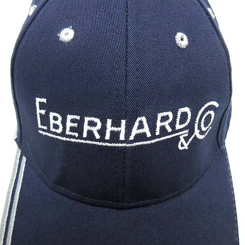 エベラール EBERHARD コットン キャップ 帽子 ネイビー ホワイト 紺 白 メンズ_画像3