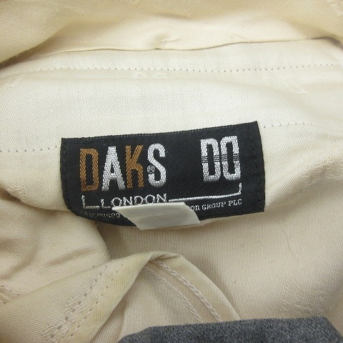 ダックス DAKS 2本セット おまとめ パンツ スラックス ウール グレー系 82 約L ■GY09 メンズ_画像4