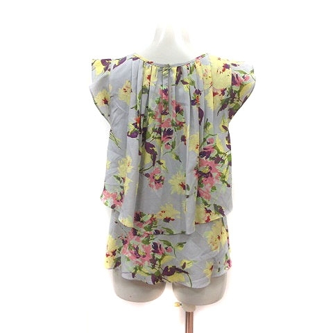  Jill Stuart JILL STUART блуза цветочный принт French рукав S многоцветный /MS женский 
