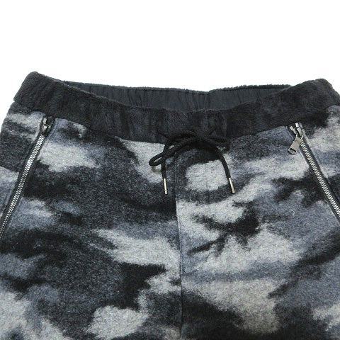 ダブルジェイケイ wjk back boa tapered パンツ テーパード 迷彩 カモフラ 裏ボア グレー系 ■U90 X メンズ_画像3