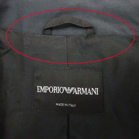 エンポリオアルマーニ EMPORIO ARMANI ジャケット 1B ストレッチ 36 グレー 230804E ■GY06 レディース_画像3
