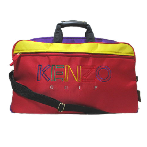 人気カラーの ゴルフ KENZO ケンゾー 未使用品 タグ付き X NGA35 紫 黄