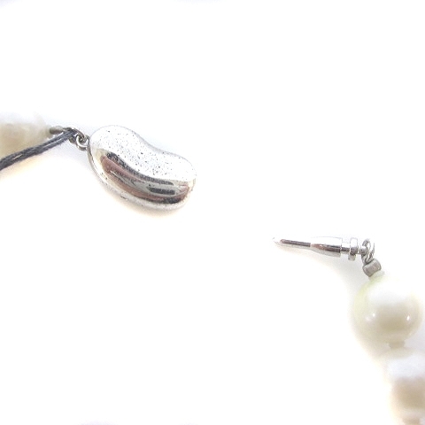 未使用品 タグ付き パール 真珠 7mm ネックレス ホワイト アクセサリー レディース_画像4