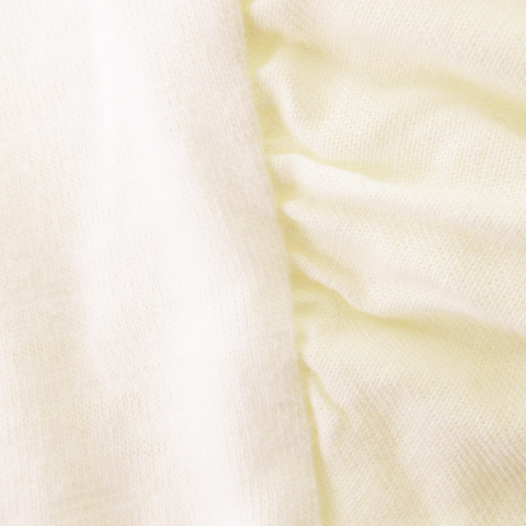 コライユ corail カットソー 七分袖 バルーンスリーブ オーバーサイズ ドロップショルダー コットン 白 ホワイト F レディース_画像6