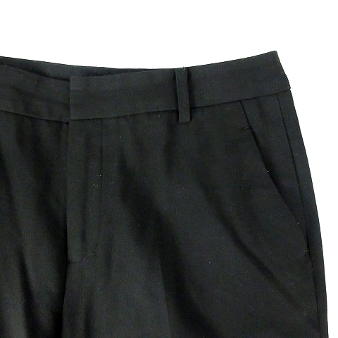  прозрачный Impression CLEAR IMPRESSION брюки конический Zip fly центральный Press одноцветный 3 чёрный черный женский 