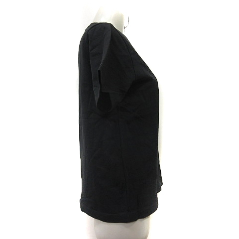 オペークドットクリップ OPAQUE.CLIP Tシャツ カットソー 半袖 40 黒 ブラック /YI レディース_画像4