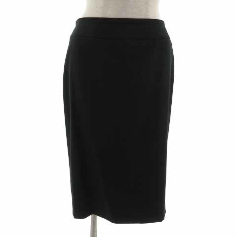  Comme Ca Du Mode COMME CA DU MODE skirt tight midi height hem slit wool made in Japan navy n dark blue 11 lady's 