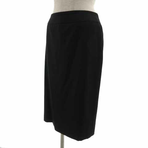  Comme Ca Du Mode COMME CA DU MODE skirt tight midi height hem slit wool made in Japan navy n dark blue 11 lady's 