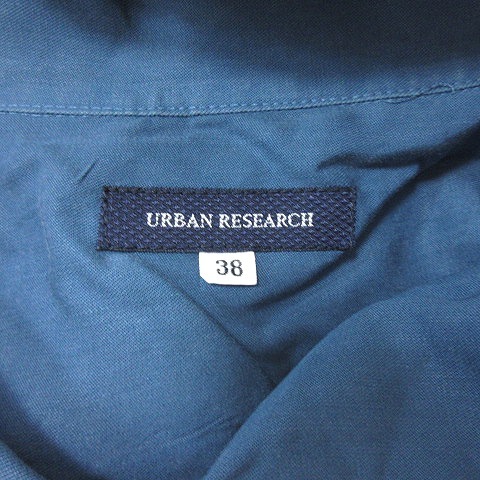 アーバンリサーチ URBAN RESEARCH シャツ 半袖 38 紺 ネイビー /YI メンズ_画像6