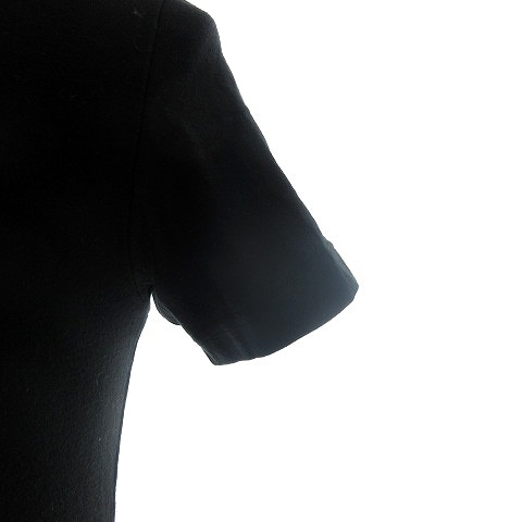 アディダス adidas PHARRELL WILLIAMS Tシャツ カットソー 半袖 クルーネック コットン 薄手 プリント XS 黒 ブラック /BT メンズ_画像5