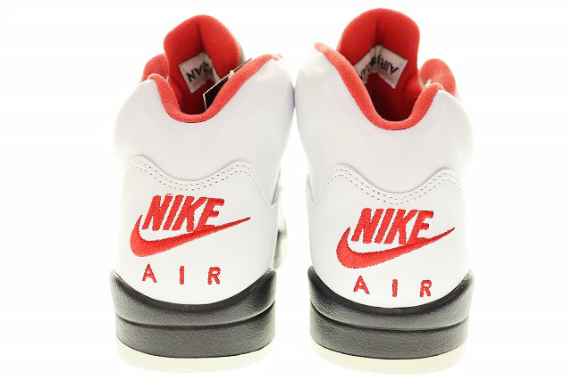 未使用品 ナイキ NIKE AIR JORDAN 5 RETRO FIRE RED 2020 26cm DA1911-102 エア ジョーダン V レトロ ファイア レッド 【ブランド古着ベク_画像4