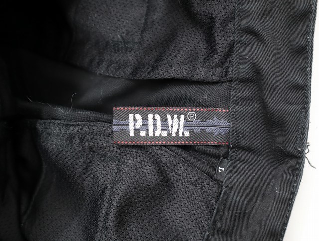 PDW PROMETHEUS DESIGN WERX プロメテウスデザインワークス TACTICAL CROPED PANTS切替 ワーク クロップドパンツ L ブラック_画像3