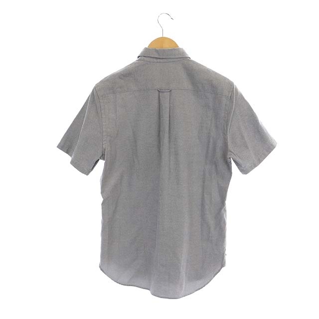ロッソ ROSSO アーバンリサーチ 半袖シャツ カラーシャツ コットン S グレー /HS ■OS メンズ_画像2