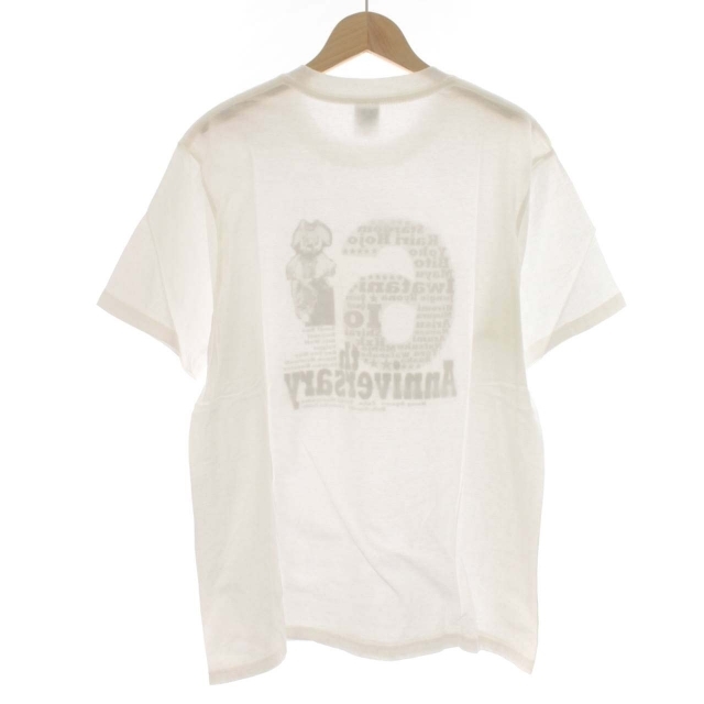 プリントスター Printstar 6th Anniversary Tシャツ カットソー プリント 半袖 クルーネック L 白 ホワイト_画像2