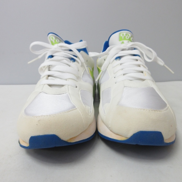 ナイキ NIKE 313103-131 鑑賞用 ジャンク Nike Air Max 180 History of Air スニーカー シューズ 白 ホワイト US 12 29cm 0729 ■GY18_画像6