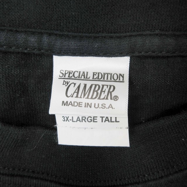 美品 キャンバー CAMBER SPECIAL EDITION ビッグシルエット ワンピース チュニック カットソー コットン 五分袖 膝丈 ハーフ USA製 3XL_画像5