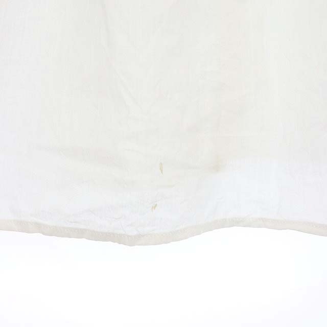 スローブ イエナ SLOBE IENA 22SS バンドカラーノースリーブシャツ 前開き 白 ホワイト /HK ■OS レディース_画像6