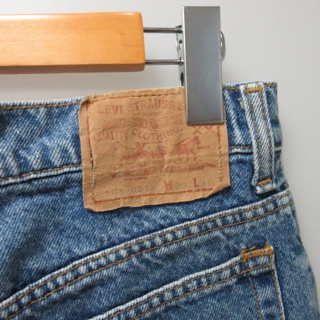 リーバイス Levi's 606-02 89年製 80s ヴィンテージ デニムパンツ ジーンズ テーパード 青系 ブルー系 W30 L31 S-M 0807 ■GY12 メンズ_画像7