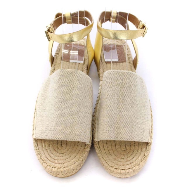 トリーバーチ TORY BURCH サンダル フラット エスパドリーユ アンクル