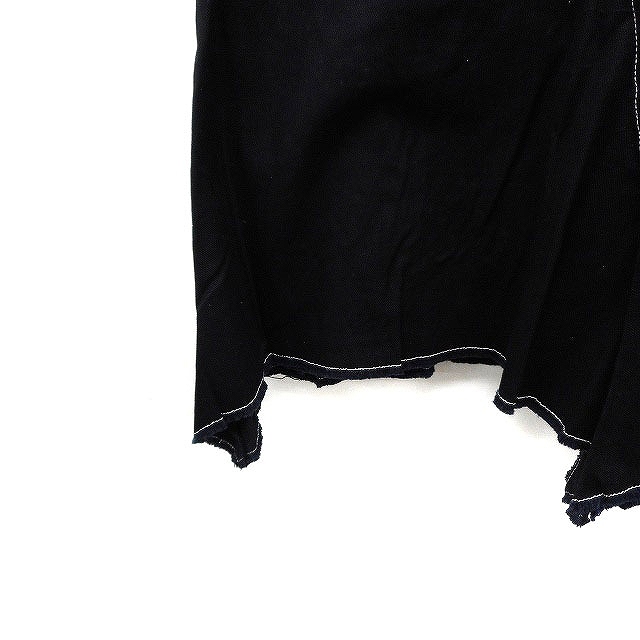  azur bai Moussy AZUL by moussy mermaid skirt i regular Hem long cotton tsu il S black black /FT25 lady's 