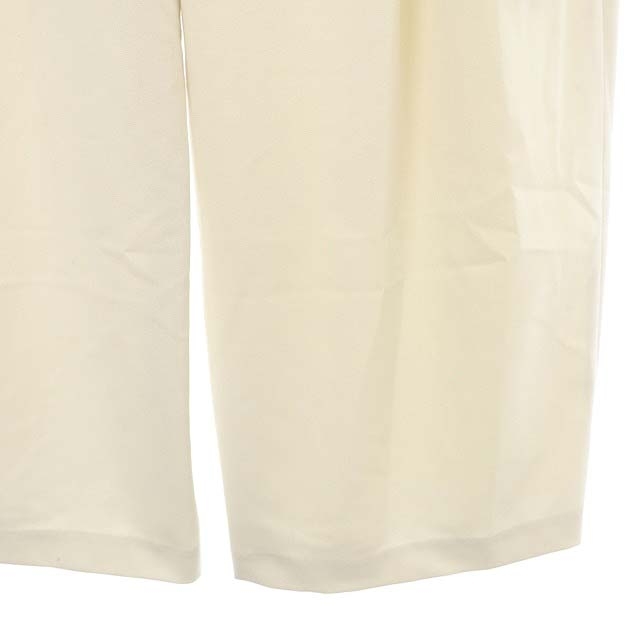  Via z Lee BEARDSLEY канава .rudaga Ran te2 tuck брюки багги широкий 1 "теплый" белый /CM #OS женский 