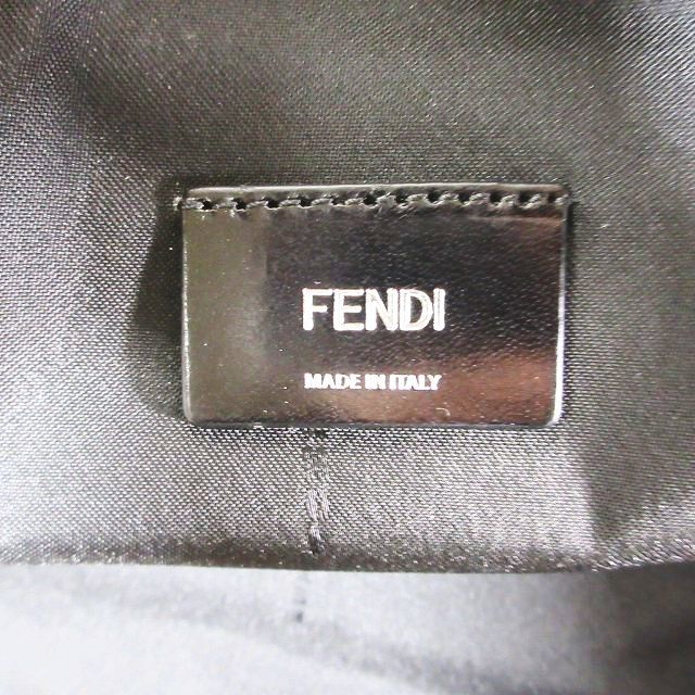 18AW フェンディ FENDI キャリーバッグ スーツケース 旅行カバン フェンディ スタンプ チェック柄 ブラウン メンズ レディース_画像6