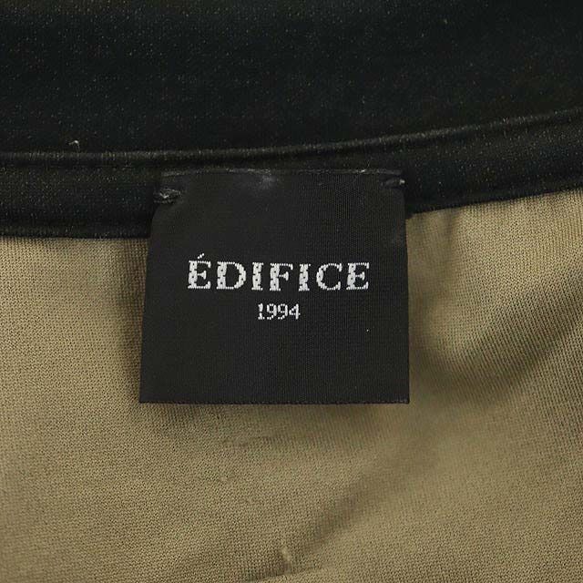 エディフィス EDIFICE Tシャツ カットソー 半袖 L 黒 ブラック /ES ■OS ■GY01 メンズ_画像3