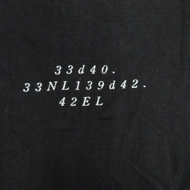 18ss ダブルタップス WTAPS PEACE TEE ロゴ プリント Tシャツ カットソー X02 黒 ブラック メンズ♪８_画像5