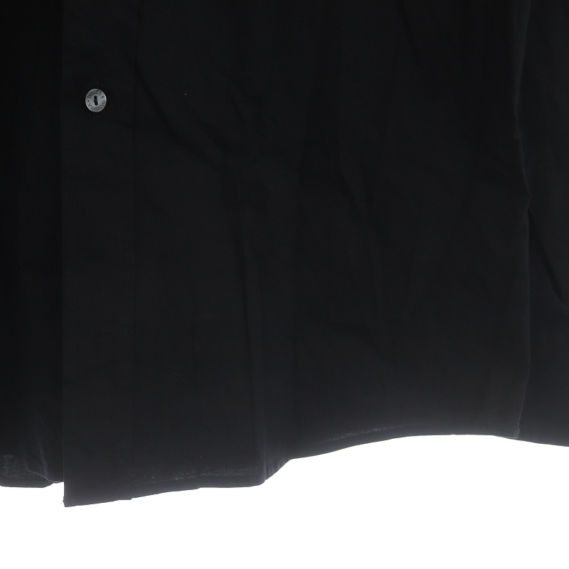 ドルチェ&ガッバーナ ドルガバ DOLCE&GABBANA ワイシャツ ドレスシャツ 長袖 レギュラーカラー 16.5 L-XL 黒 ブラック ■GY09 /SI11_画像5