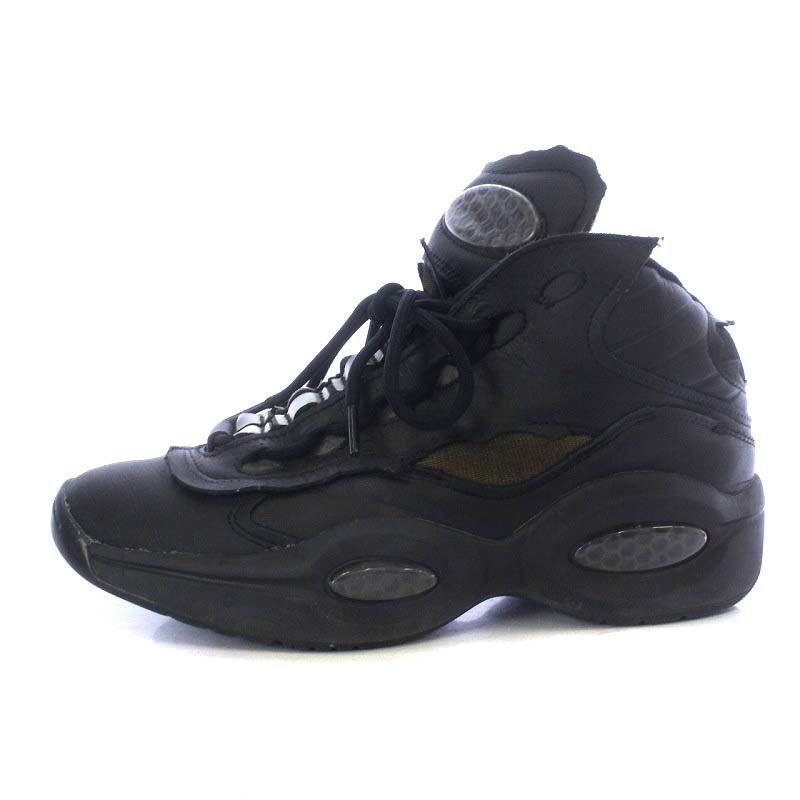 【高い素材】 マルタンマルジェラ 22 Martin Margiela 22 Maison Margiela × Reebok Project 0 Question Mid Black メゾン マルジェラ US8.5 GW5001 26.5cm 【高い素材】 マルタンマルジェラ 22 Martin Margiela 22 Maison Margiela × Reebok Project 0 Question Mid Black メゾン マルジェラ US8.5 GW5001 26.5cm