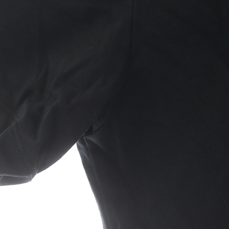 ニールバレット Neil Barrett Tシャツ カットソー クルーネック プルオーバー 半袖 プリント S 黒 ブラック ■GY06 /SI29 メンズ_画像9