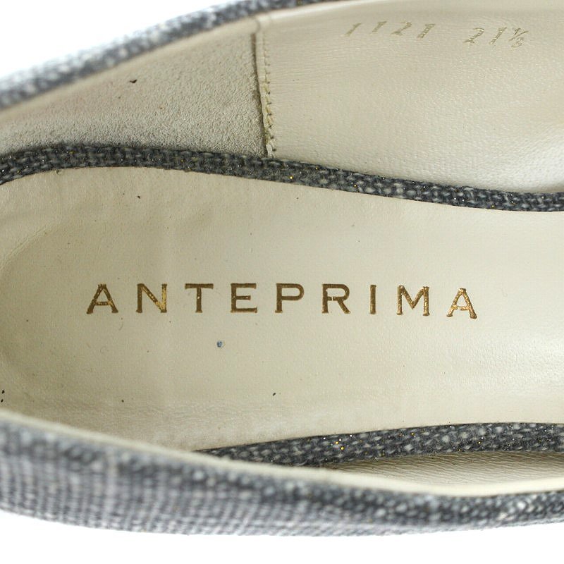  Anteprima ANTEPRIMA туфли-лодочки Wedge подошва 21.5cm серый /AK23 женский 
