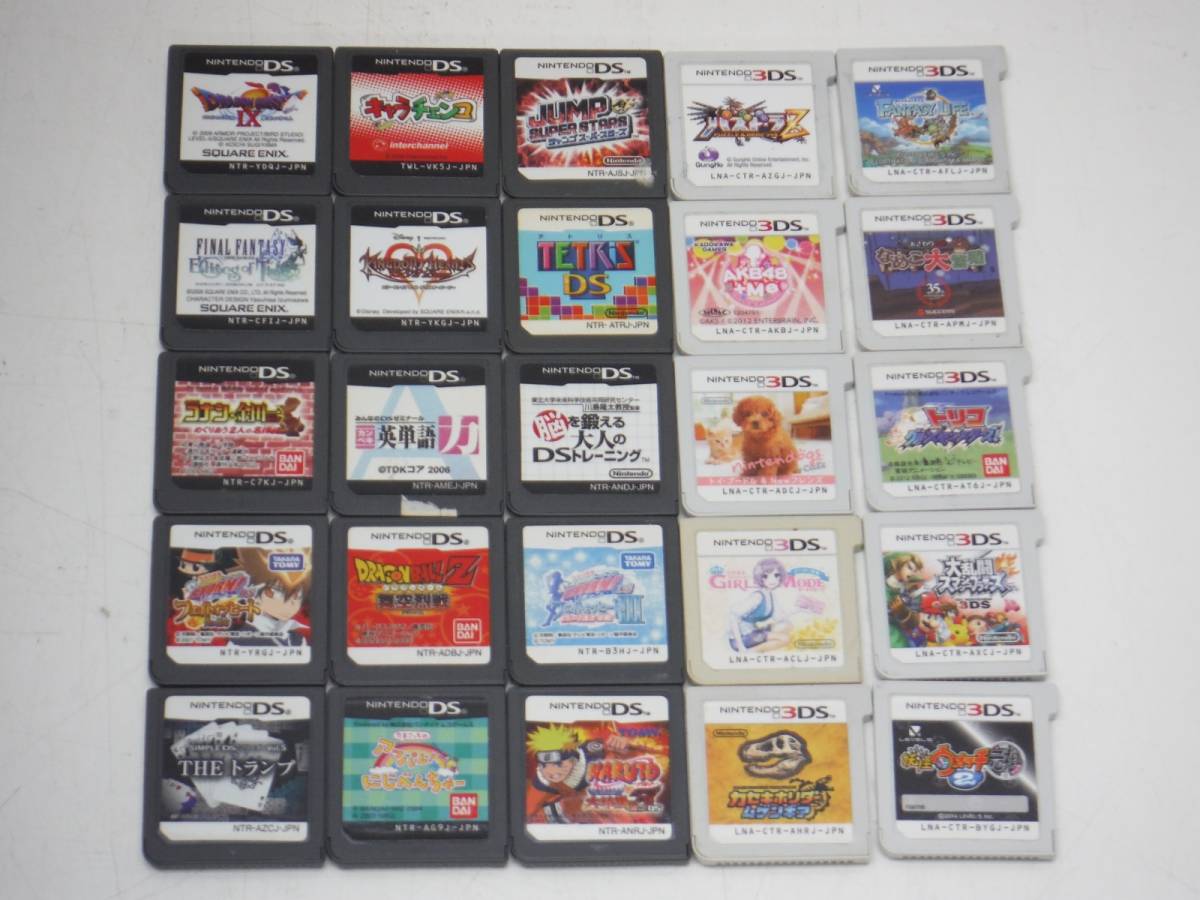 ジャンク DS/3DS ソフトのみ 100本セット まとめて ※重複あり C ジャンク DS/3DS ソフトのみ 100本セット まとめて ※重複あり C