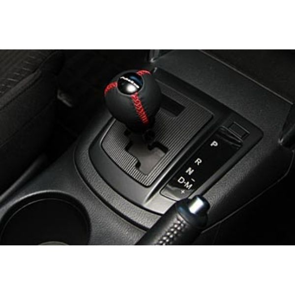 オートエグゼ シフトノブ MPV LY3P マツダ レッドステッチ 本革 球形状 AutoExe A1342-03_画像3