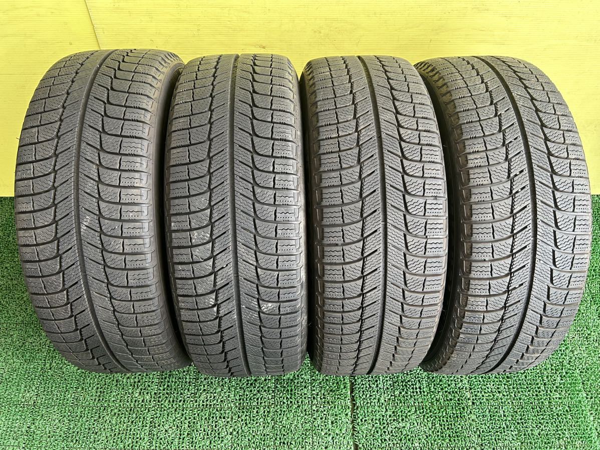 ★バリ山215/55R17 2018年スダットレス　ミシュラン　タイヤアルミセット　5穴 PCD114.3 ET+48 17×7J ハブ73mm_画像2