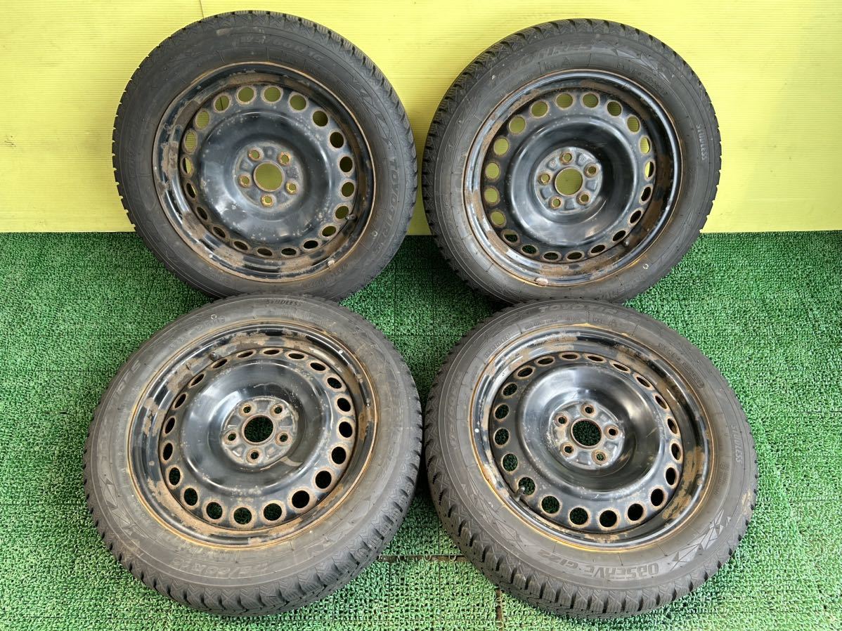 175/60R16 2021年スダットレス TOYO 4本セット　　トヨタラクティス120系 / スバルトレジア5穴 PCD100 ET+39 16×5.5J ハブ54mm_画像2