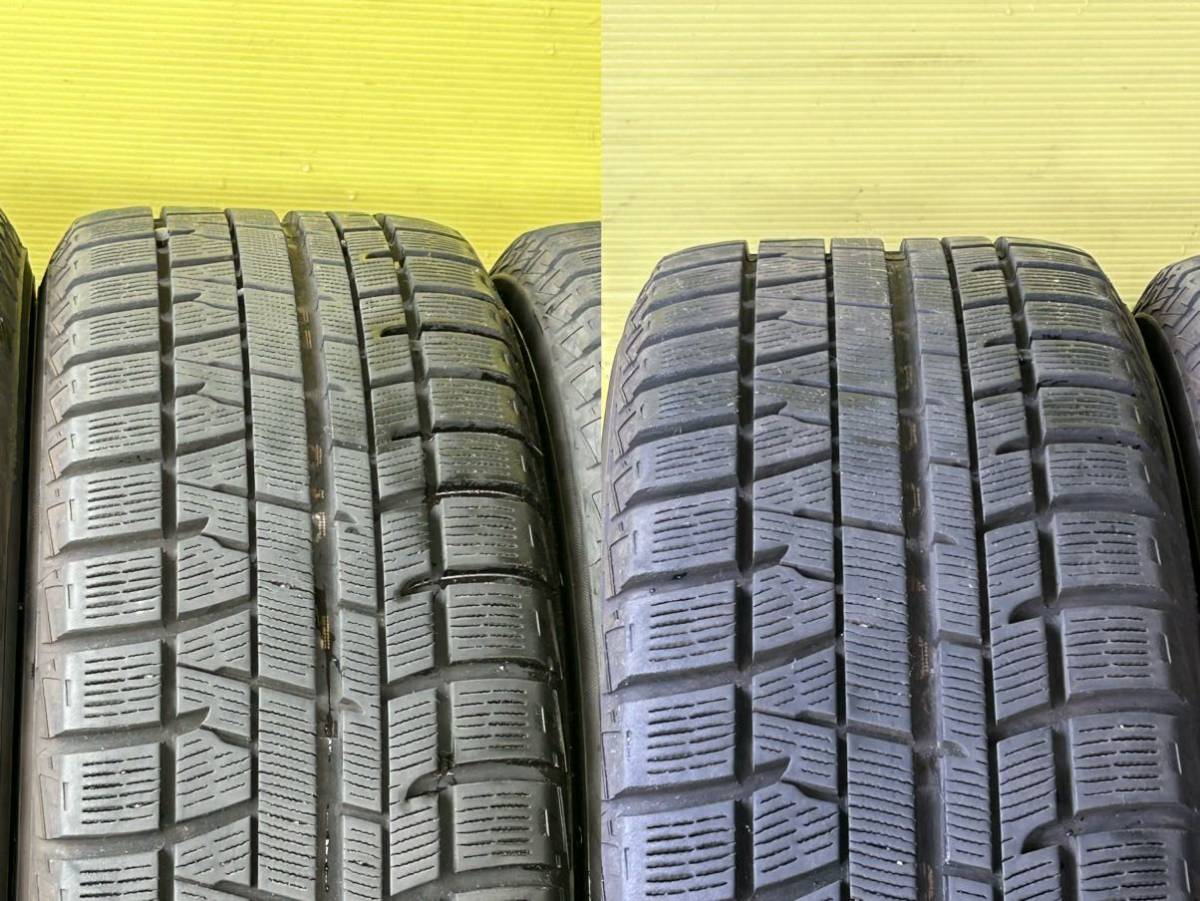 バリ山205/55R16 2020年スダットレス ヨコハマice GUARD IG50 タイヤアルミセット 5穴PCD114.3ET+47 16×6.5Jハブ73mm ルノー メガ―ヌ等に_画像6