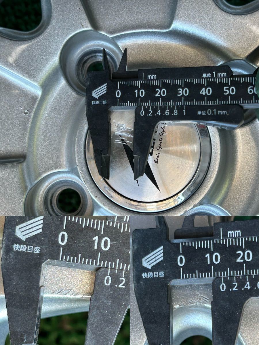 バリ山155/65R14 2018年スダットレス DUNLOP WINTER MAXX タイヤアルミセット 4穴 PCD100 ET+45 14×4.5J ハブ67mm_画像10