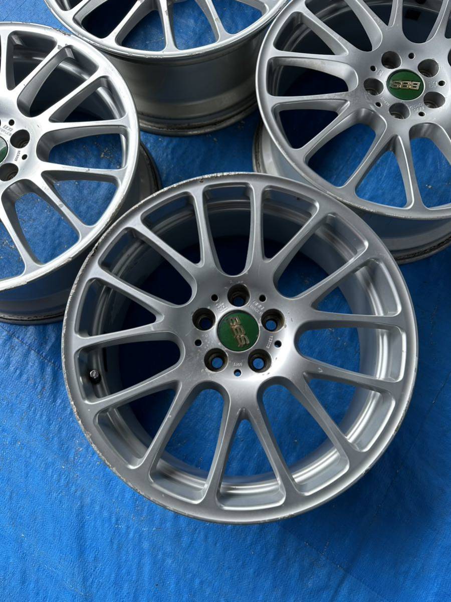 BBS RE5005 中古アルミホイール4本セット 17インチ7J5穴PCD 100